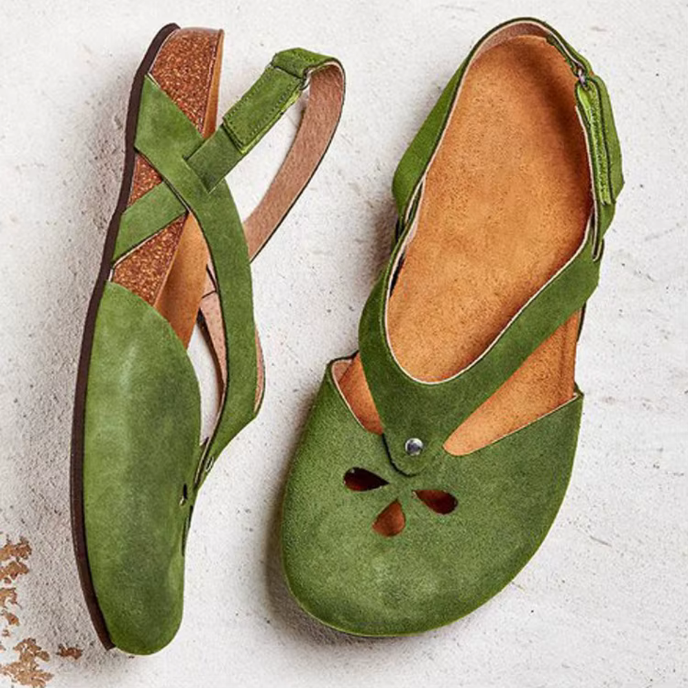 Variant image for Retro Women's Sandals with Adjustable Ankle Strap, Soft Outsole, and Ajoured Design for Summer Style-28