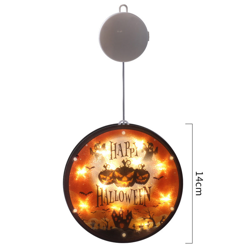Lanterna LED di Halloween 160mm Decorazione in PVC, IP44 Bagliore Spettrale