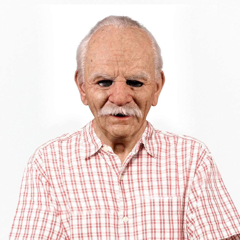 Ultra-Realistic Silicone Elderly Masks – Perfect for Halloween, Costume Parties, and Theatrical Performances