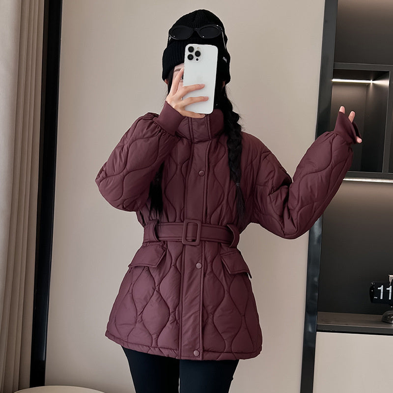 Geïsoleerde Gezellige Dames Gewatteerde Jas - Oversized Katoenen Winterjas