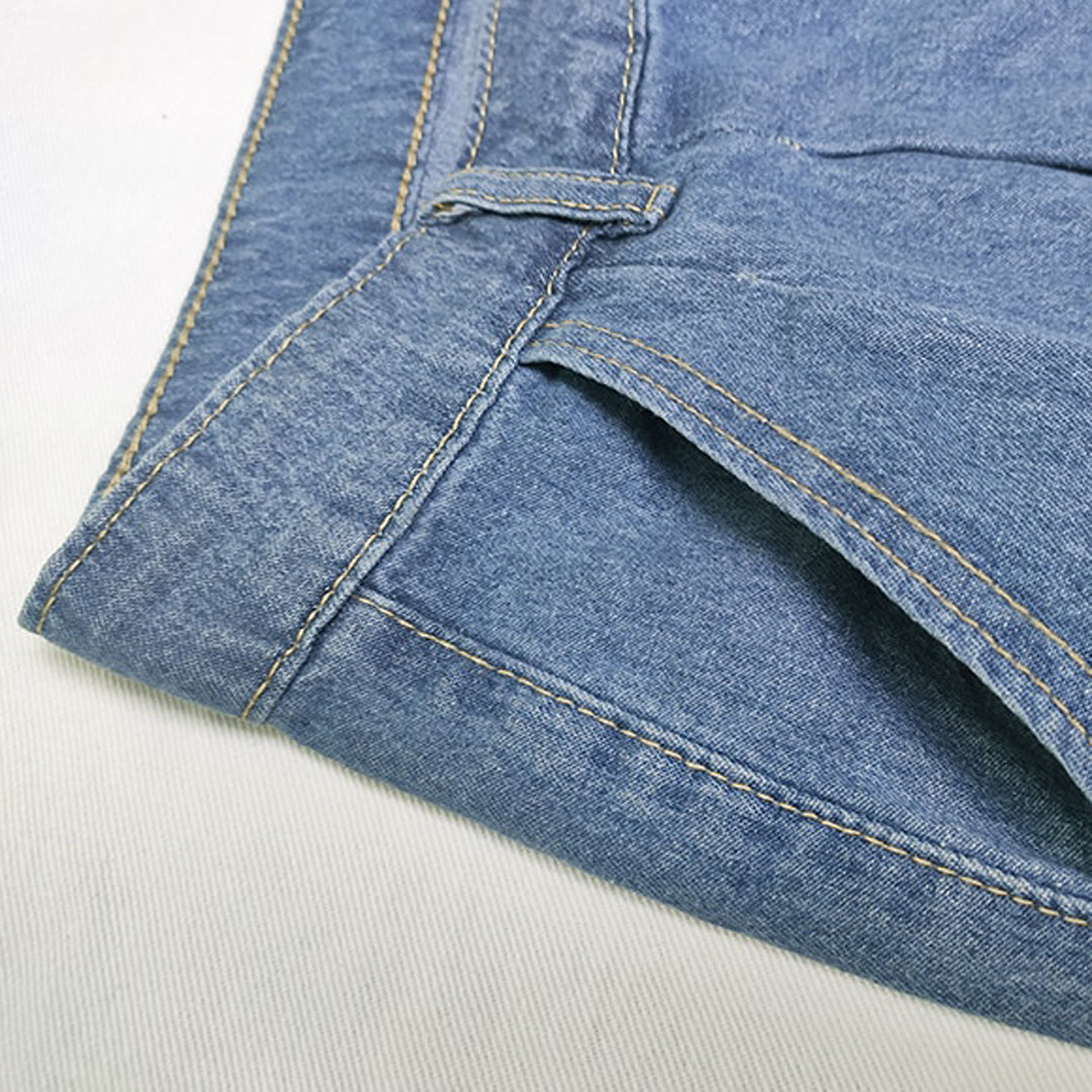 Bequeme Damenjeans – lässiger Schnitt, strapazierfähiges Polyester, für den Alltag 4