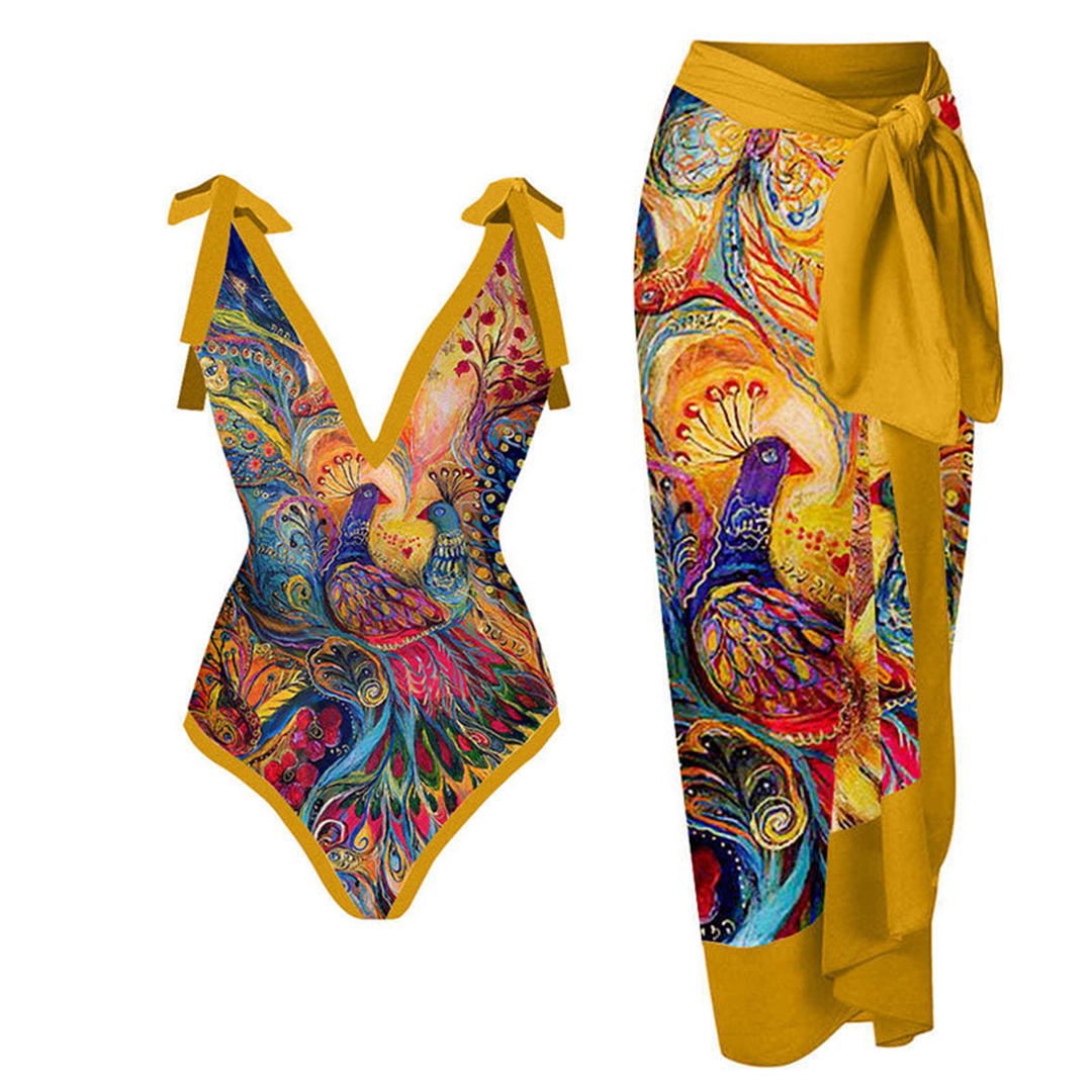 Bequemer Damen Badeanzug – konservativer Schnitt, hochwertiges Polyester, für Strand und Pool 4