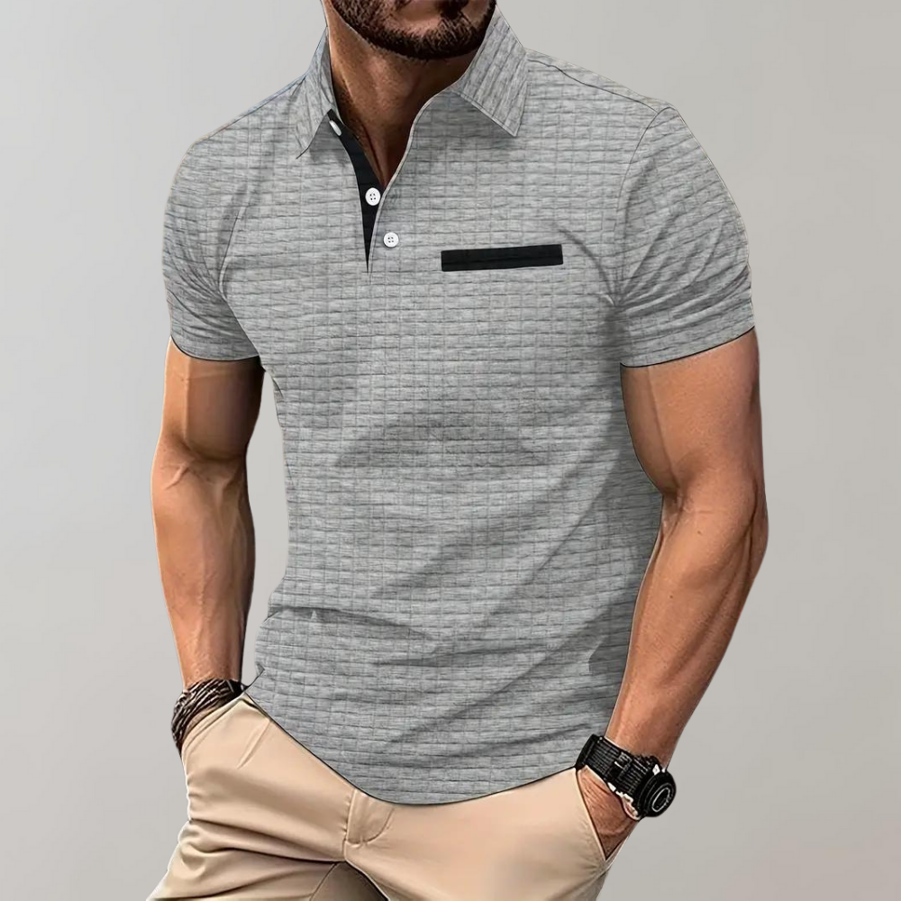 Variant image for Men's Polo Shirt, Classic Collar, Comfortable Fit, Versatile Style, Cotton Blend, Available in Multiple Colors and Sizes S-3XL-31