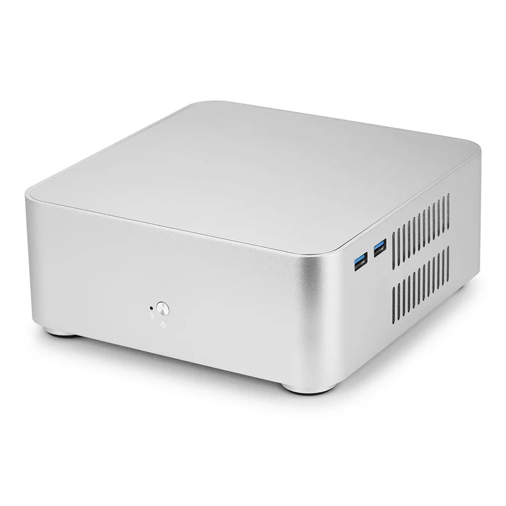 Boîtier Mini ITX Tout Châssis en Aluminium Avec Alimentation Intégrée