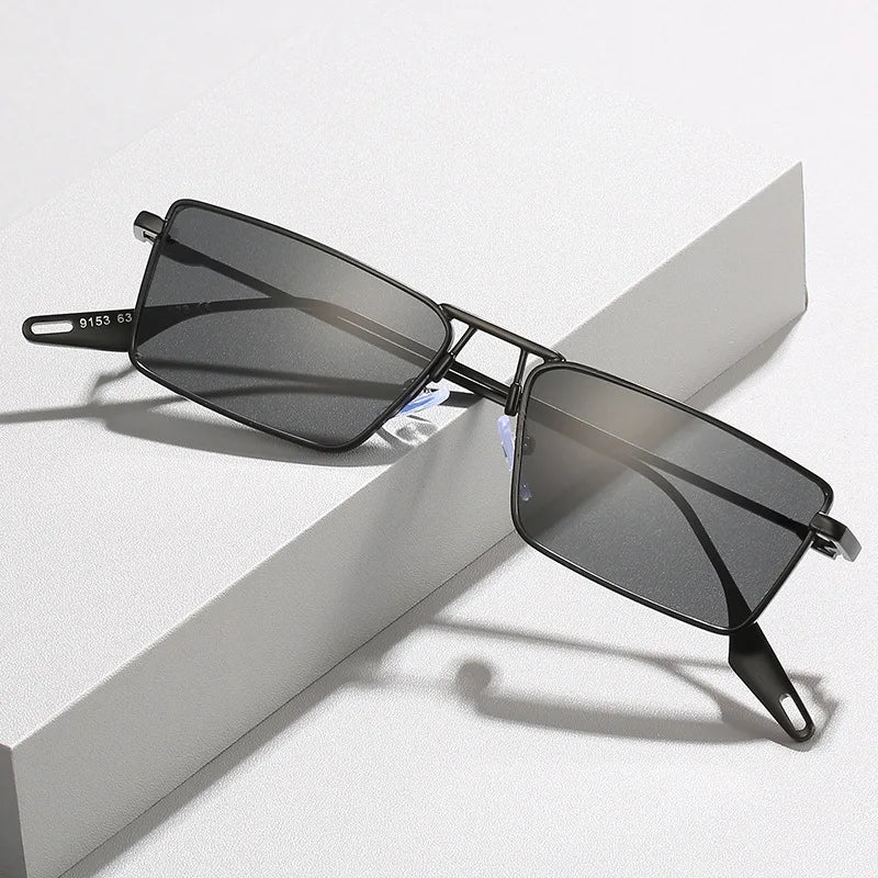 Leichte Herren Sonnenbrille – modernes Aviator-Design, Kunststoff, für sonnige Tage 4