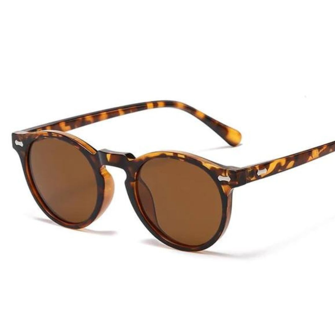 Leichte unisex Sonnenbrille – runde Form, polarisierte Gläser, UV400-Schutz, für sonnige Tage 4