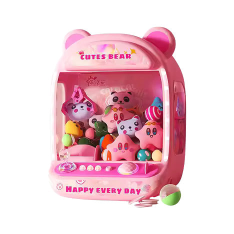 Coin-Operated Claw Machine Perfect Christmas Gift for Kids with Music and Lights