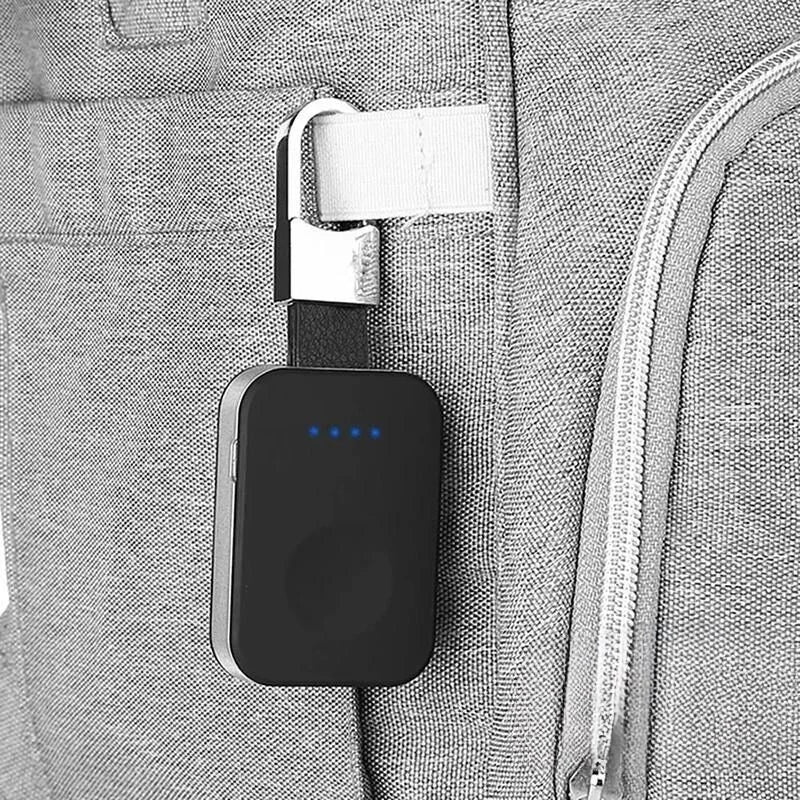 Bærbar Smartwatch Nøglering Oplader Kompakt Rejse Strøm