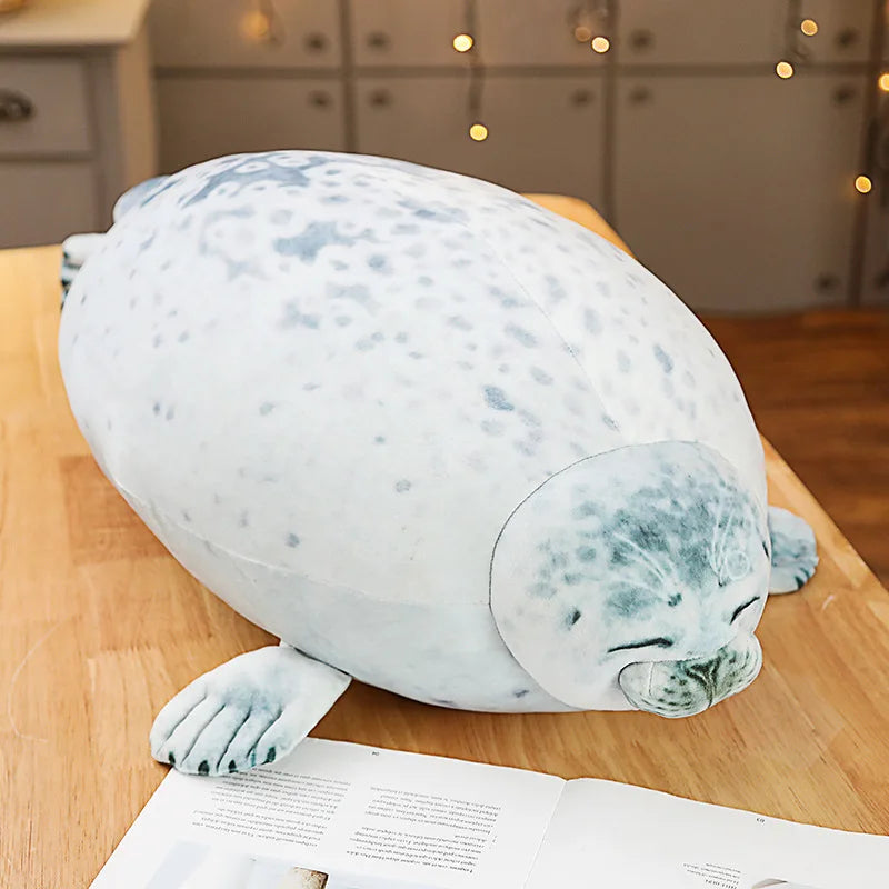 Seal Plush Pillow 30cm Soft Sea Animal Huggable Plush Toy Gift For Kids Spring 2026