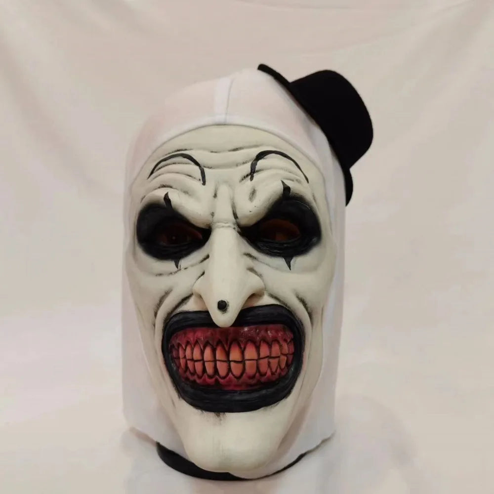 Scary Realistic Latex Horror Full-Face Cosplay Mask Unisex Halloween Party Prop 2026