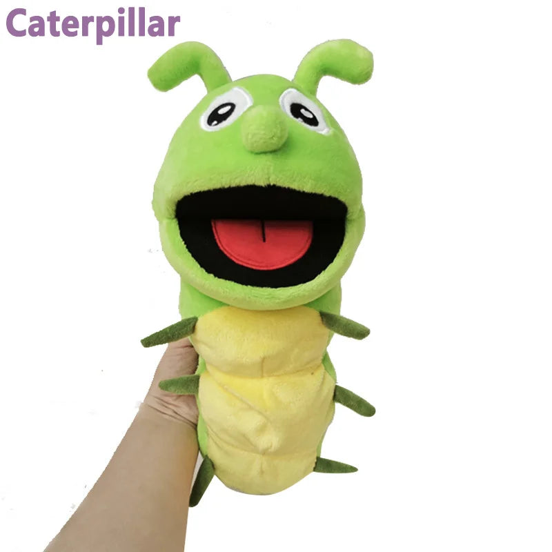 Marionette da dito insetto set di burattini in peluche per bambini personaggi insetti in cotone educativo regalo per il ritorno a scuola 2025