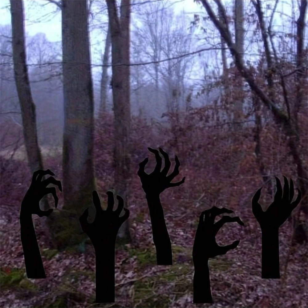 Halloween Skeleton Hands Ground Stakes Decor Fall 2025