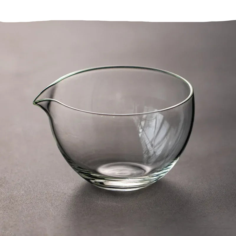 Matcha Chawan Glass Bowl Heat Resistant Ceremonial Tea