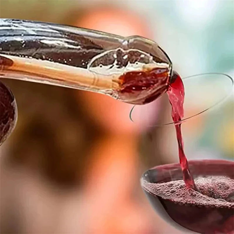 Esclusivo bicchiere per vino Cobra De Canter - 22 cm Esclusivo server in vetro per casa e ufficio