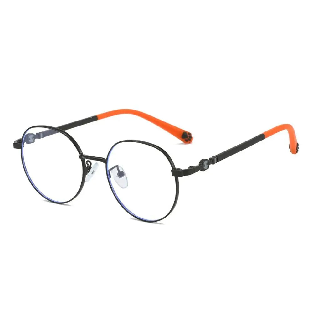 Anti Blue Light Glasses For Kids Classic Metal Frame Eyewear Back To School 2026 Eye Protection