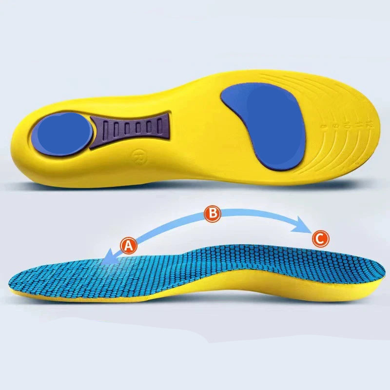 Sport Insoles Shock Absorption Orthotic Shoe Inserts Plantar Fascia Insole