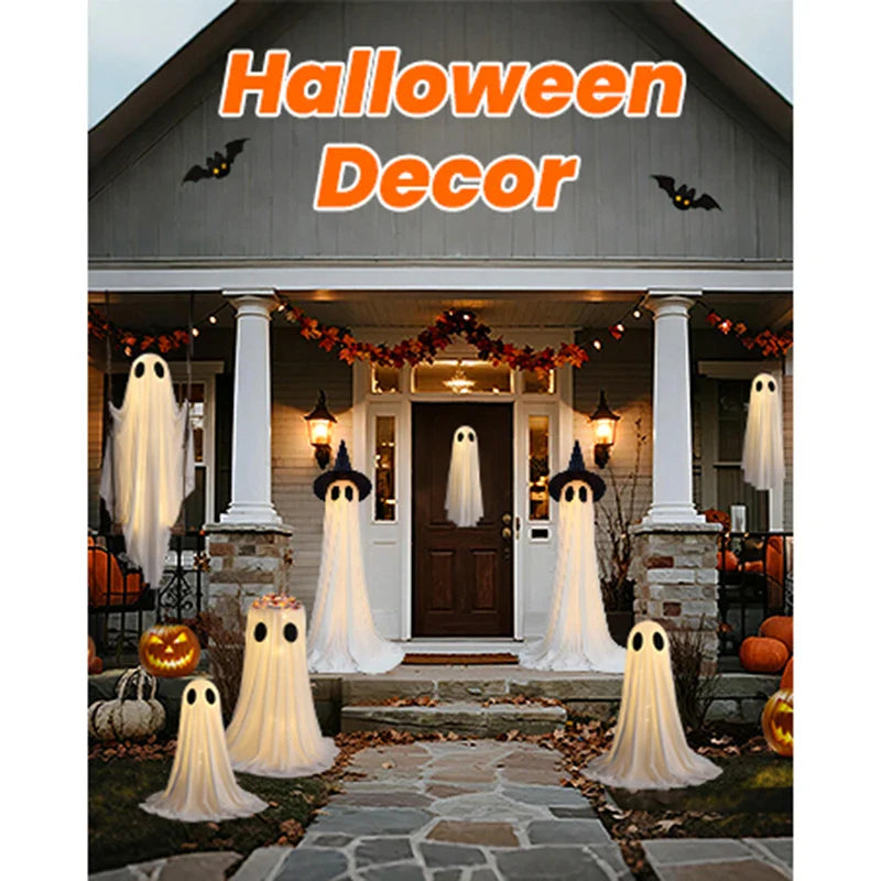 Glowing Ghost Yard Decor Halloween 2025 Outdoor Light