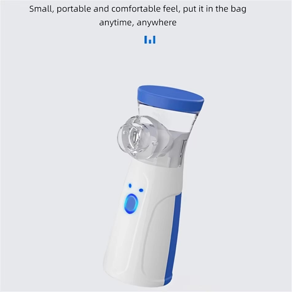 Nebulizer bærbar mini mesh nebulizer til voksne og børn stille inhalator på farten tilbage til skole 2025