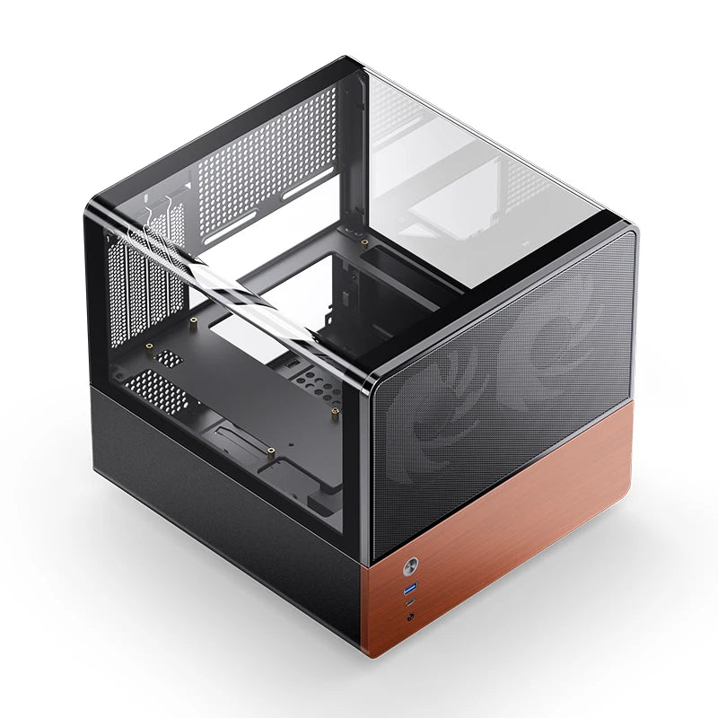 Boîtier PC Mini ITX MicroATX Vue sur Mer Verre Compact Gaming