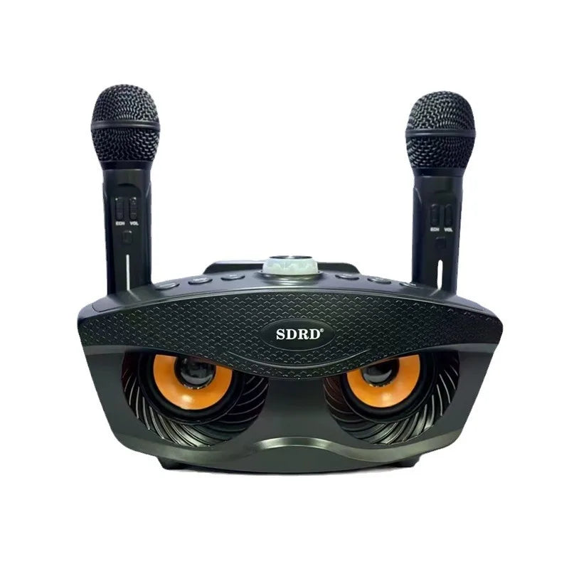 Bluetooth Karaoke Speaker 30W Portable System Home Party Karaoke Machine Dual Microphones TikTok Viral Fall 2025 Gift