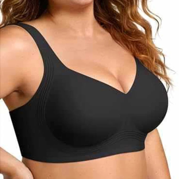 Supportive seamless women's bra – wire-free, full coverage, padded, everyday comfort