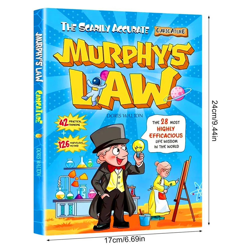 Murphy's Law Book for Kids Ages 8-12 - Resilience and Critical Thinking Learning Book, English