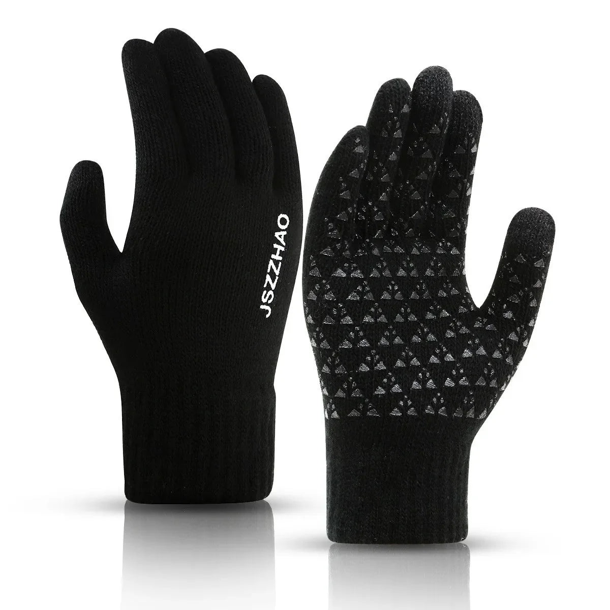 Winter Gloves Thermal Knit Touch Screen Gloves Winter Essentials 2026 Warmth For Running And Driving