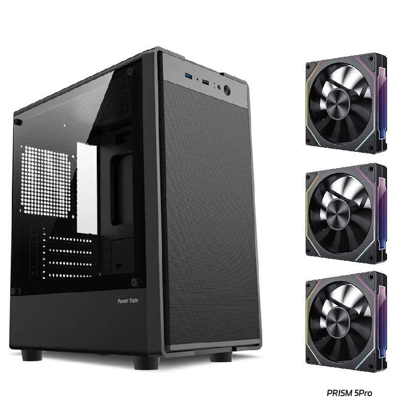 Boîtier PC Mini ITX mATX 23L Support SFX ATX Châssis Compact