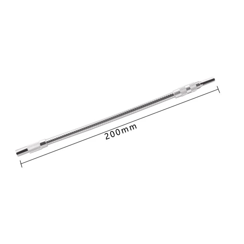 Flexible Shaft Extension for Home Tools - 15cm-40cm Drill Bit Holder, Impact Driver Accessory