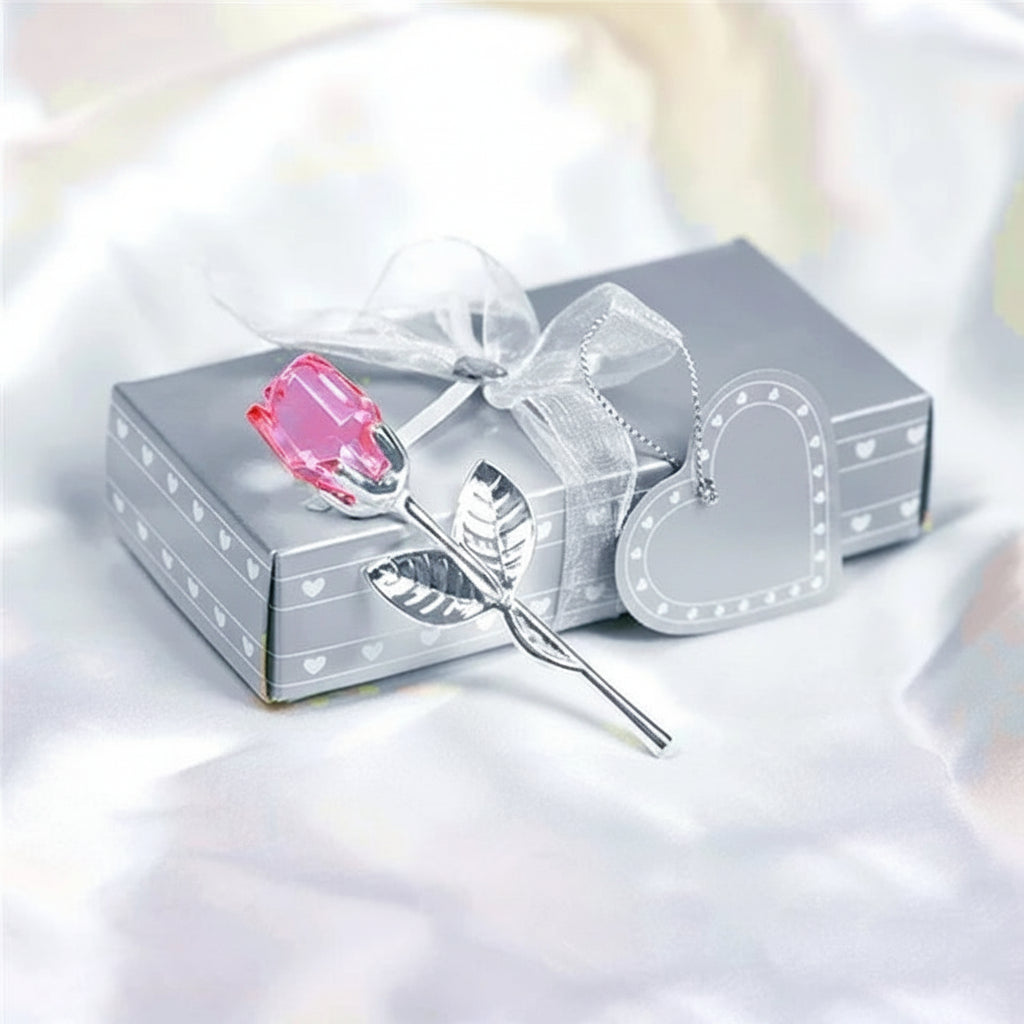 Figurine de rose Cadeau pour la Saint-Valentin 2026 Souvenir รฉlรฉgant Dรฉcoration de mariage
