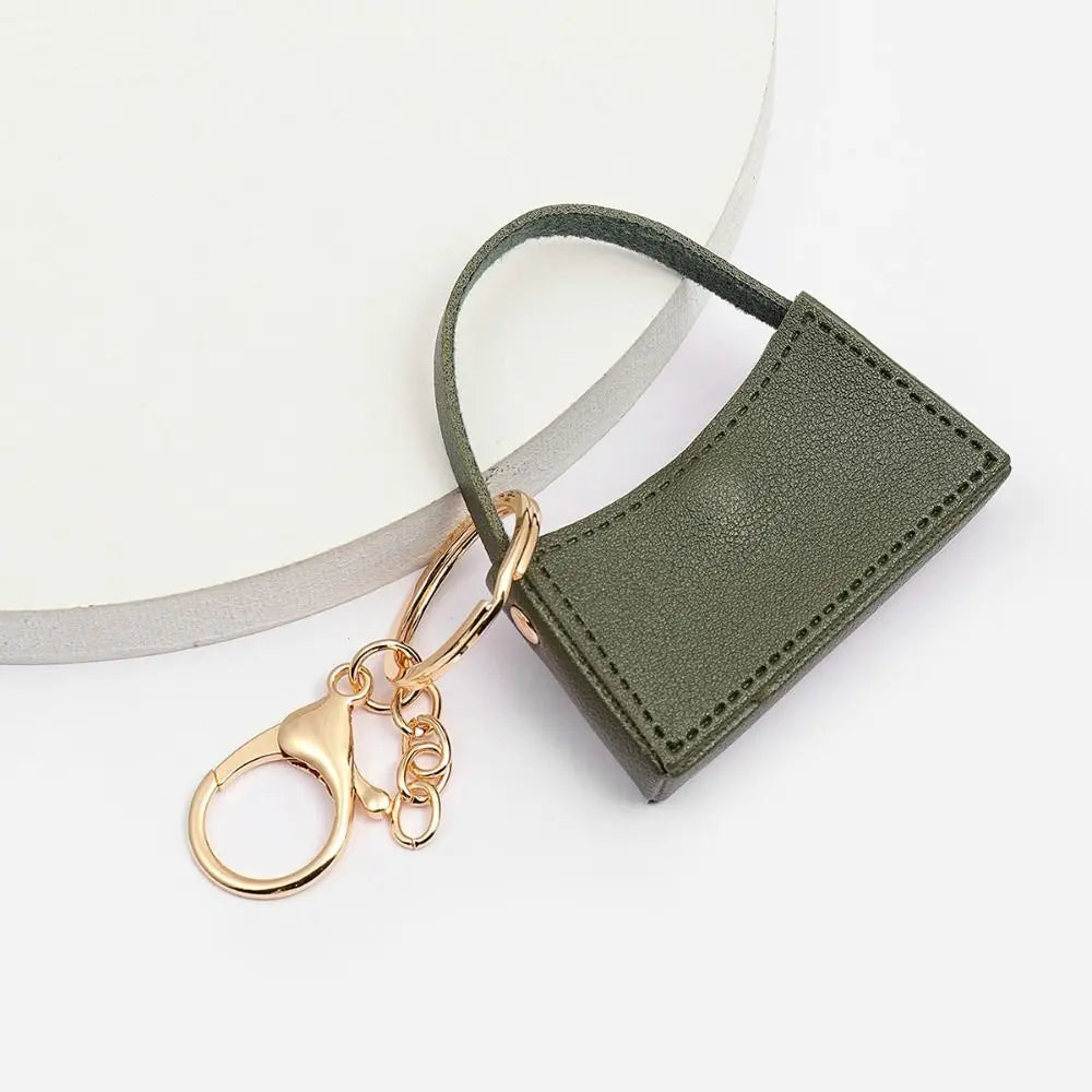 1+1 Gratis Birkin Inspiriert Mini Handtasche - Candy Farbe Taschen Charm Schlüsselanhänger