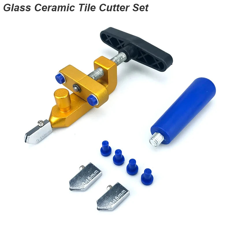 Ceramic Cutter Tile Breaker Knife - Handheld Diamond Roller Tool with Nozzles
