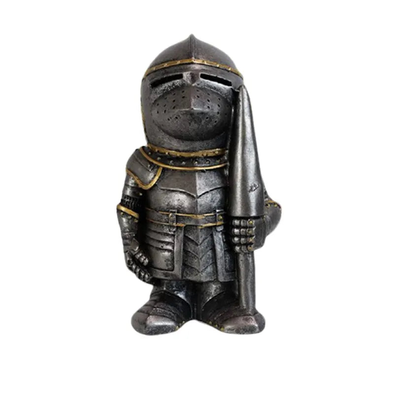 Set statue cavaliere da giardino decorazione medievale collezione gnomi autunno 2026 tendenza