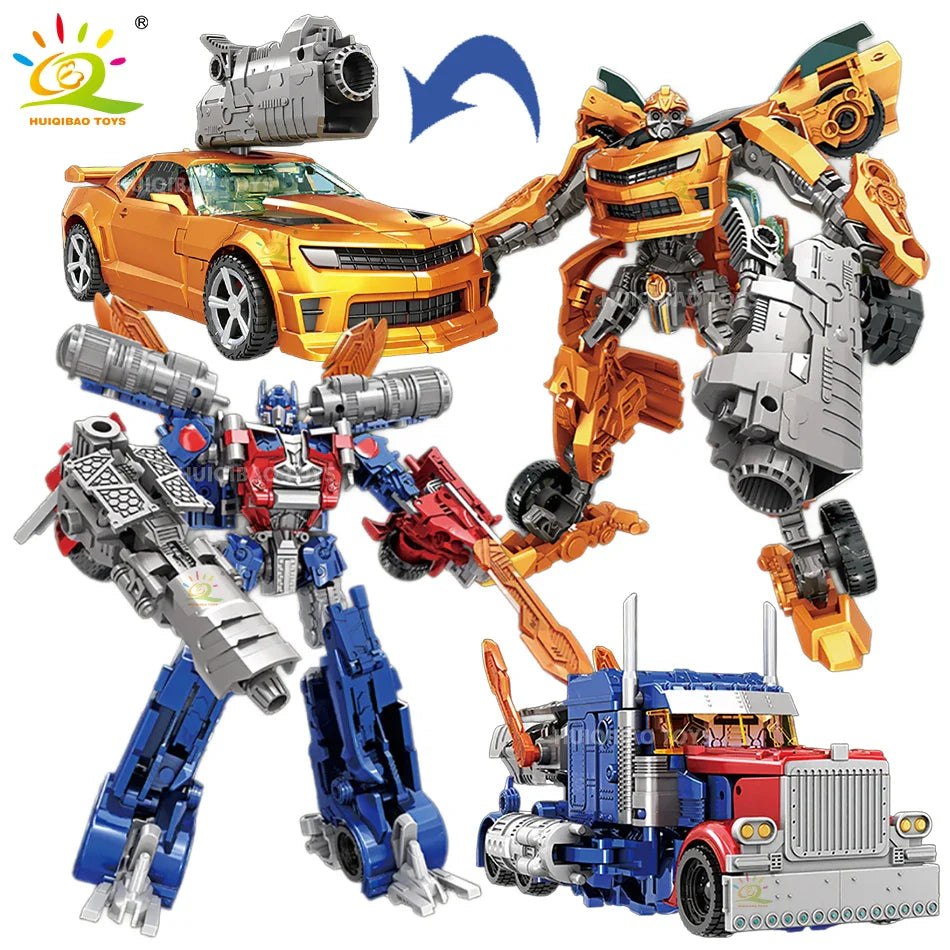 Transformer Toys 2 In 1 Robot Car Action Figures Back To School 2025 T