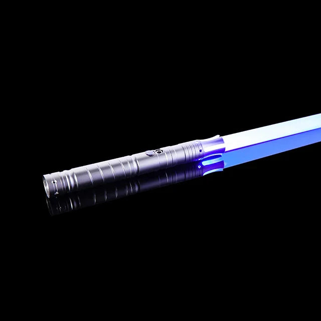 Lightsaber RGB Metal Håndtag Sværd Legetøj Cosplay 2025 Samlerobjekt Rekladerbar Blinkende LED Gave