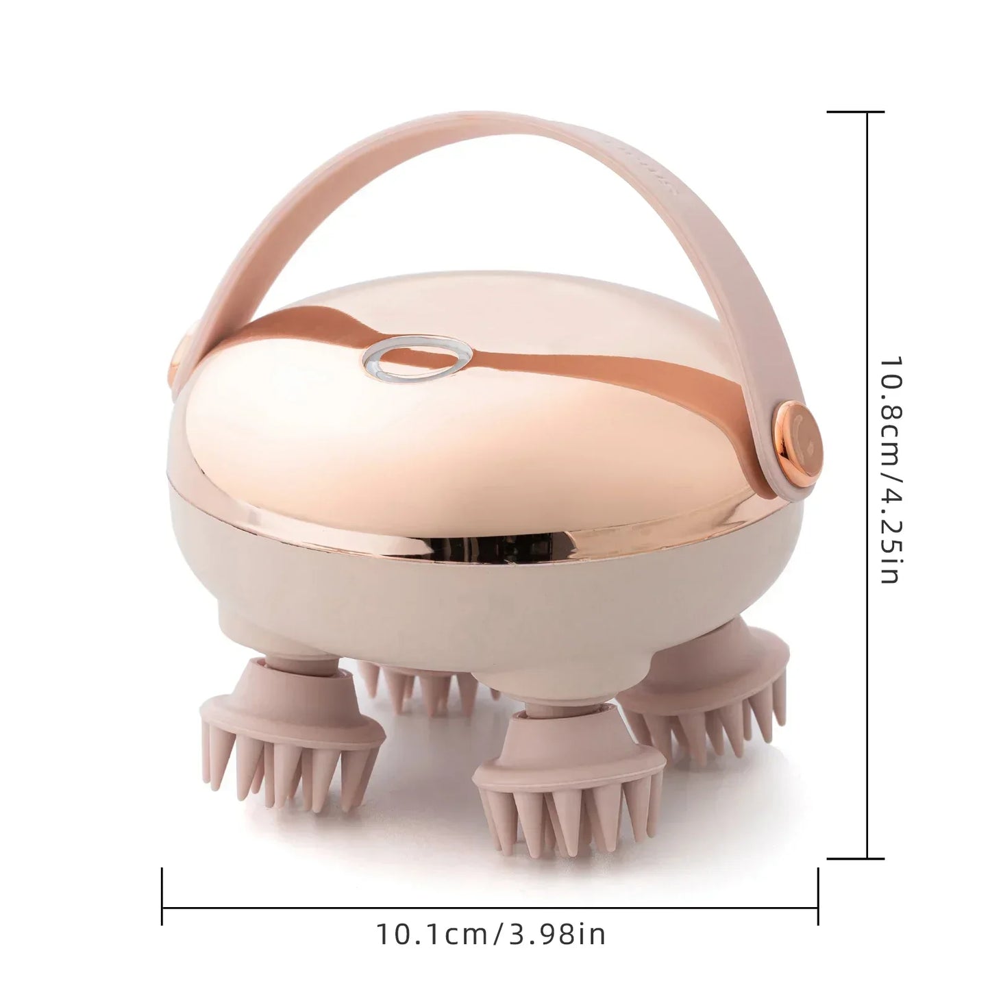 Electric Scalp Massager Rechargeable Waterproof Handheld Hair Care Device For Stress Relief Holiday Gift 2026