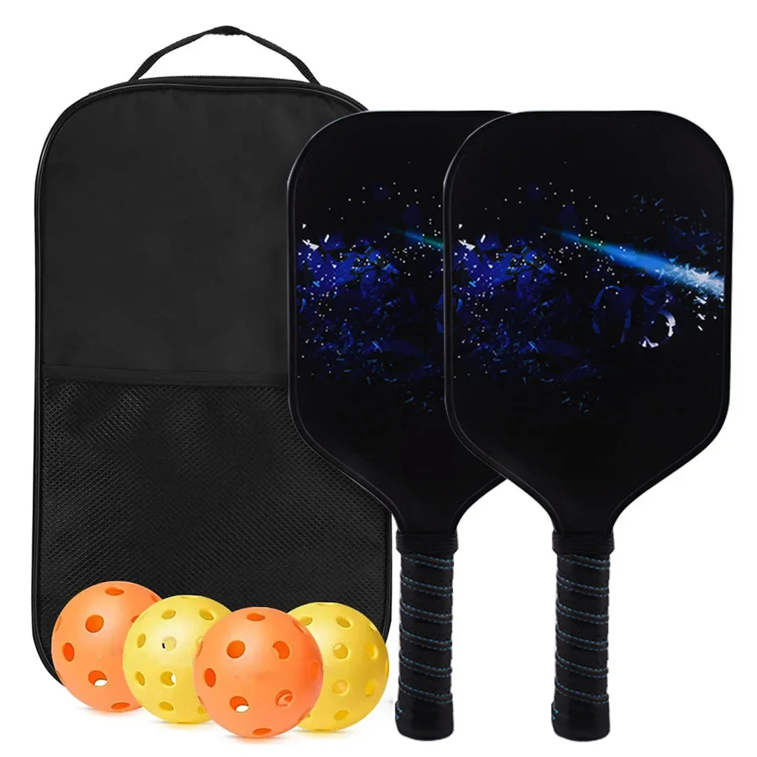Variant image for Lightweight Graphite Pickleball Paddle Set with Fiberglass Face and PP Honeycomb Core for Indoor and Outdoor Play-7