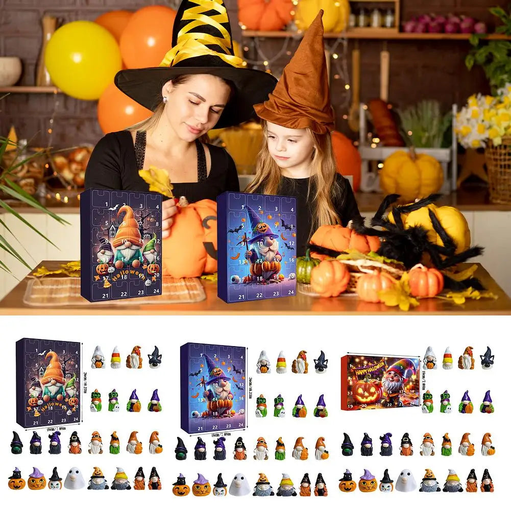 Wichtel-Themen Halloween Countdown Kalender – 2025 Dekor Ausgabe