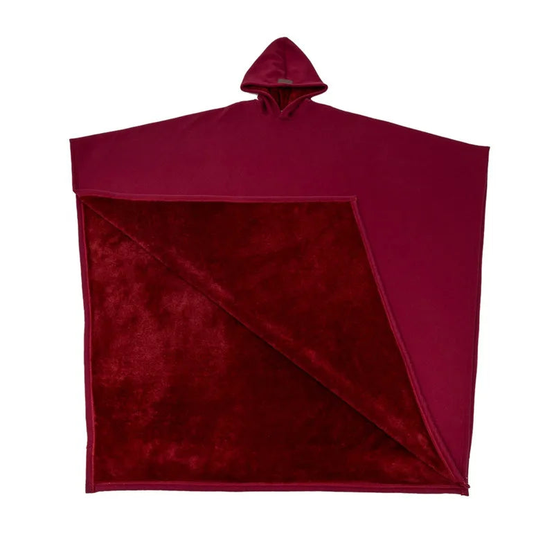 Cloak Robe Hoodie Herren Lässiger Lockere Einfarbiger Sweatshirt mit Hut