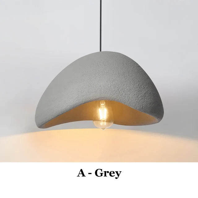 Japandi Pendelleuchten Decke Nordisch Wabi Sabi LED Esszimmer