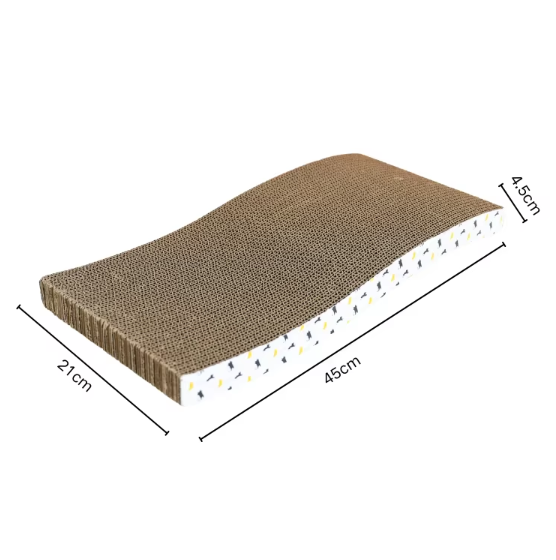 Cardboard Cat Scratching Board Mat Box for Indoor Cats
