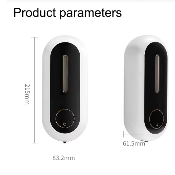 Toilet 450ML Automatic Foam Soap Dispenser - Touchless Wall Mounted Hand Wash Accessories for Kitchen and Bathroom