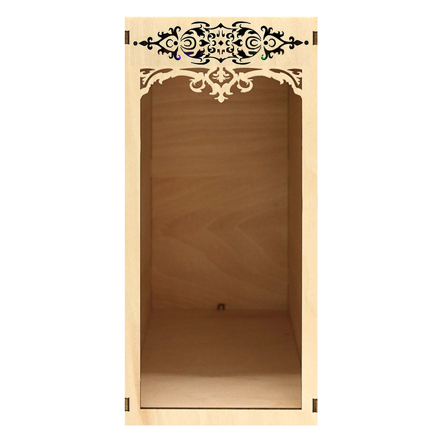 Kits de Inserción de Estantes para Libros DIY - Adornos para el Hogar de Miniaturas de Madera para Librerías