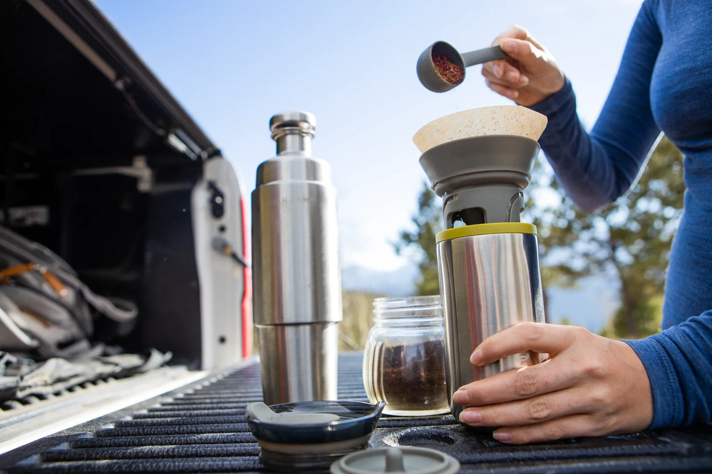 Pour Over Coffee Maker Stainless Steel 300ml Portable Drip Brewer Travel Fall 2025 Clean Flavor On The Go