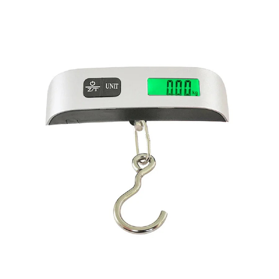 Bagageweegschaal Maat S Digitaal LCD 50kg 110lb Hangende Reiswaaier Compacte Reisbenodigdheid 2026