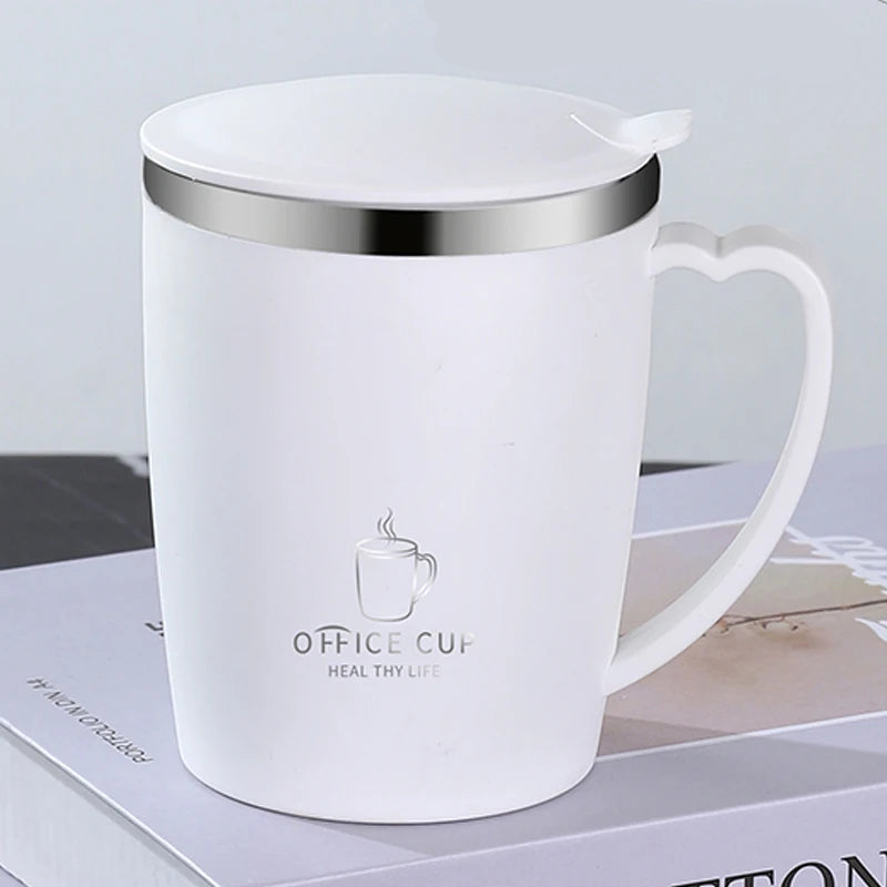 350ml Thermos Mug 304 Stainless Steel Insulated Cup With Handle