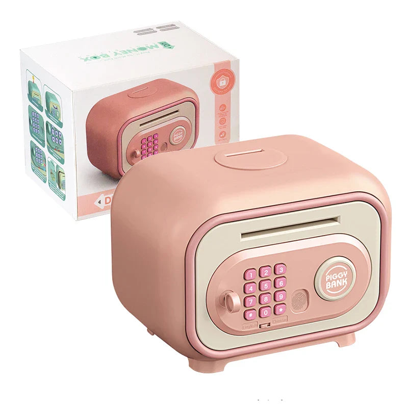 Electronic Piggy Bank Password Protected Mini ATM Toy For Kids Back To School 2025 Teaches Saving