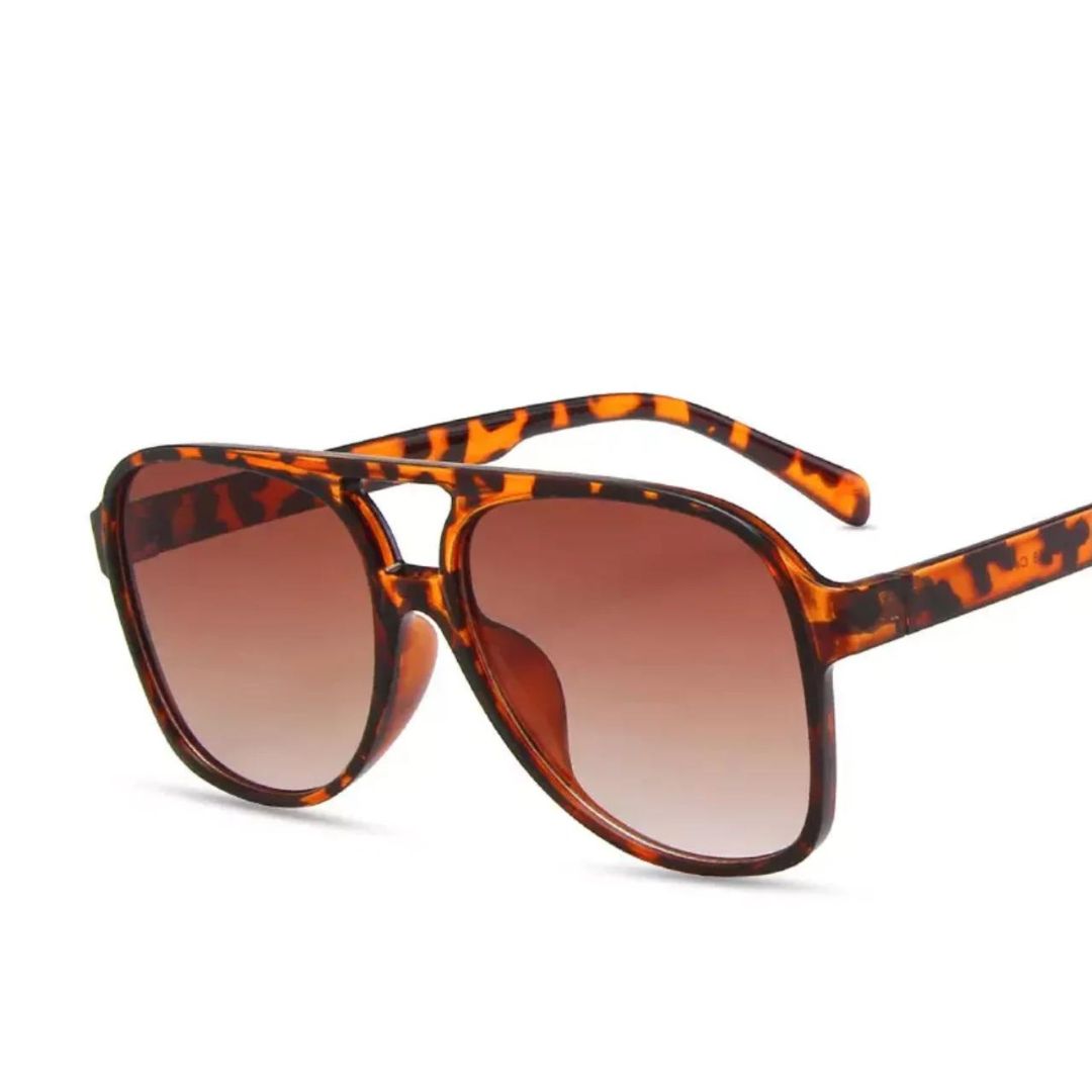 Übergroße und stilvolle Sonnenbrille für Damen – Retro-Design, Kunststoff, für den Sommer 9