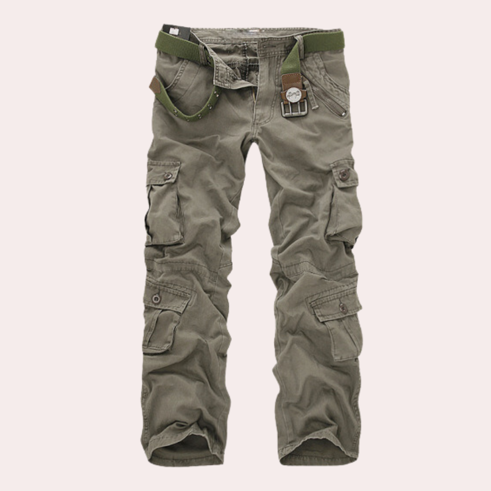 Versatile men's cargo pants – comfortable fit, durable fabric, for outdoor adventures 7