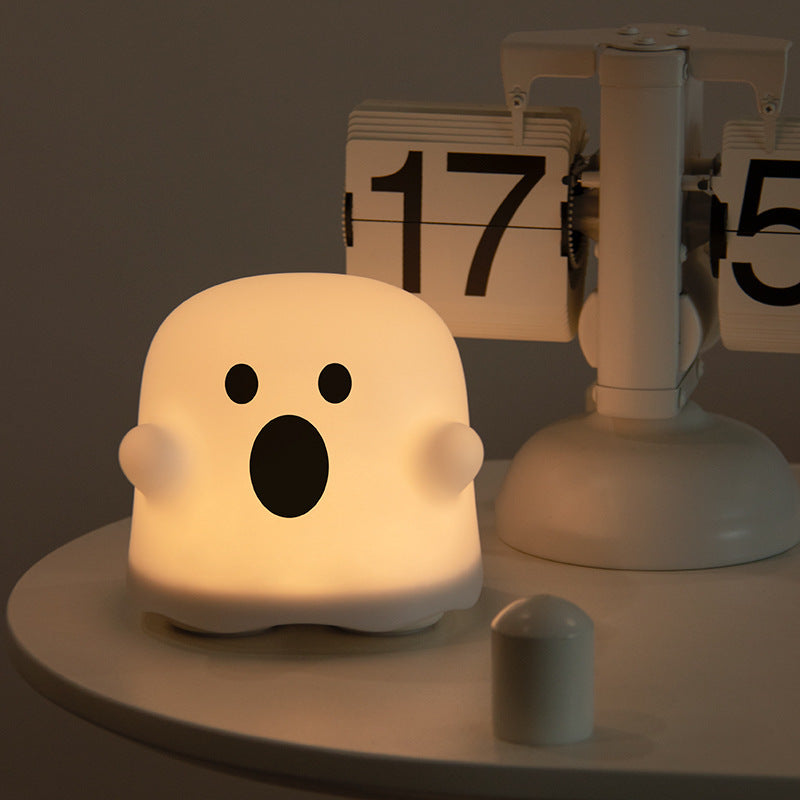 Silicone Night Light Touch Lamp Bedside Cute Halloween